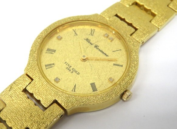 ♪hayy1736-2 164 Hari Corinne FINE GOLD DIAL 999.9 ゴールド ♪hayy1736-2 164 Hari Corinne FINE GOLD DIAL 999.9 ゴールド