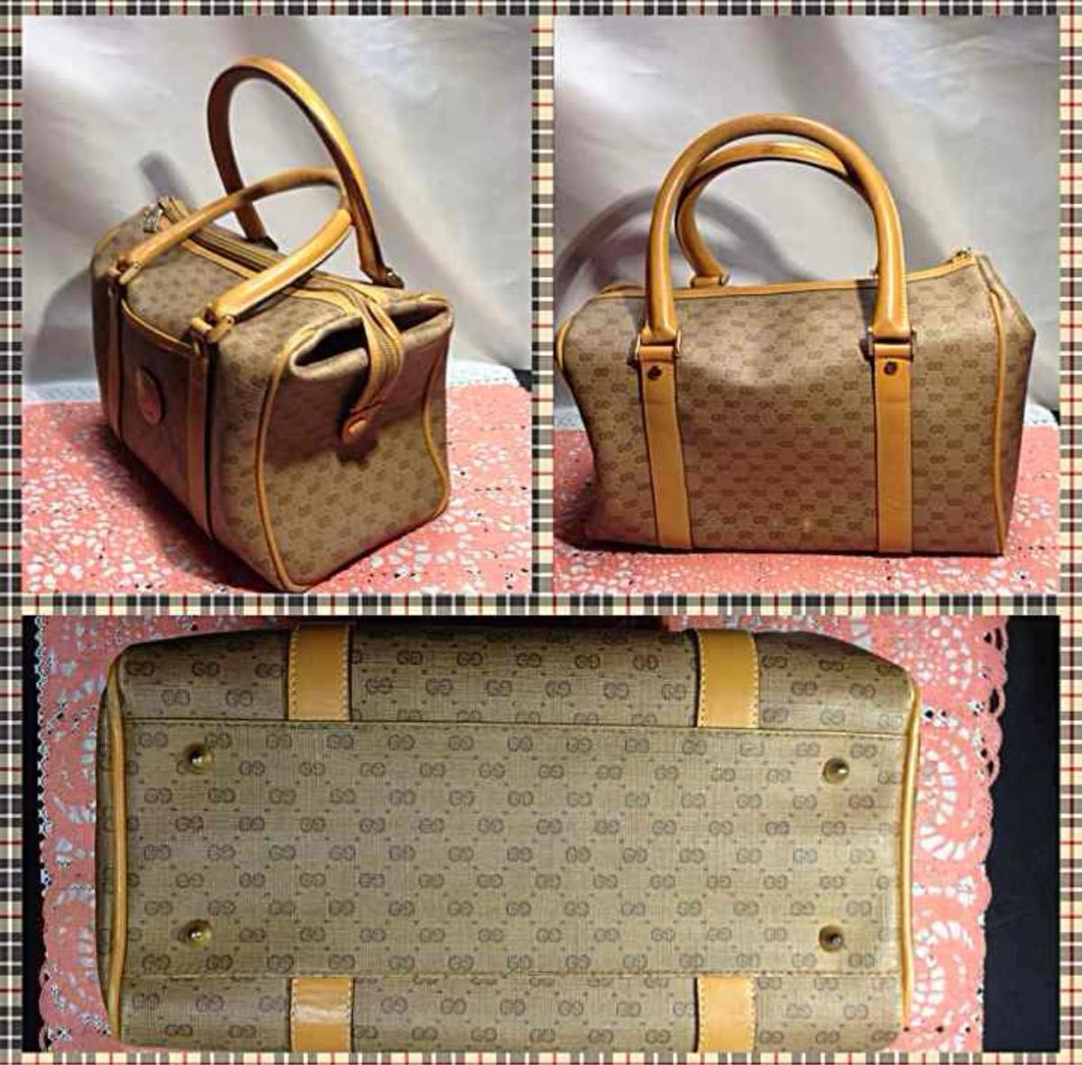 GUCCI ヴィンテージ オールド グッチ ミニ ボストン バック GUCCI ヴィンテージ オールド グッチ ミニ ボストン バック