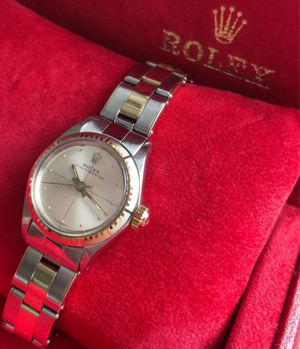 ROLEX オイスターパーペチュアル ゼファー YGコンビ 自動巻き ROLEX オイスターパーペチュアル ゼファー YGコンビ 自動巻き