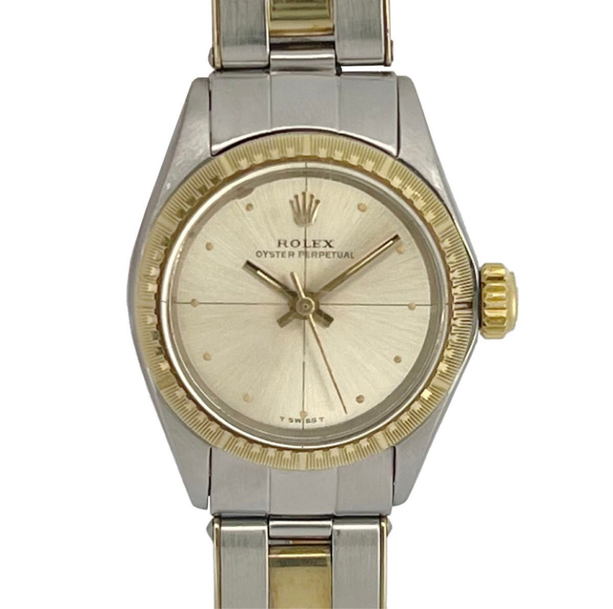 ROLEX オイスターパーペチュアル ゼファー YGコンビ 自動巻き ROLEX オイスターパーペチュアル ゼファー YGコンビ 自動巻き
