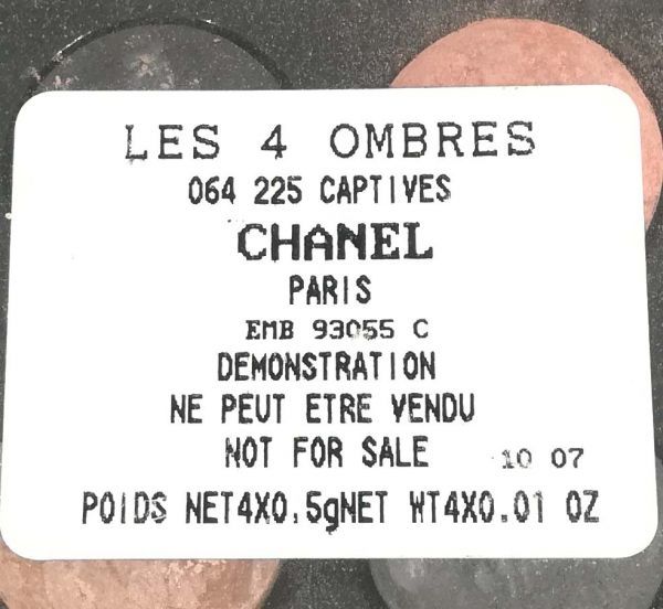 CHANEL シャネル レ キャトル オンブル ＃22 アイシャドウ ☆残量たっぷり9割　送料140円_画像3