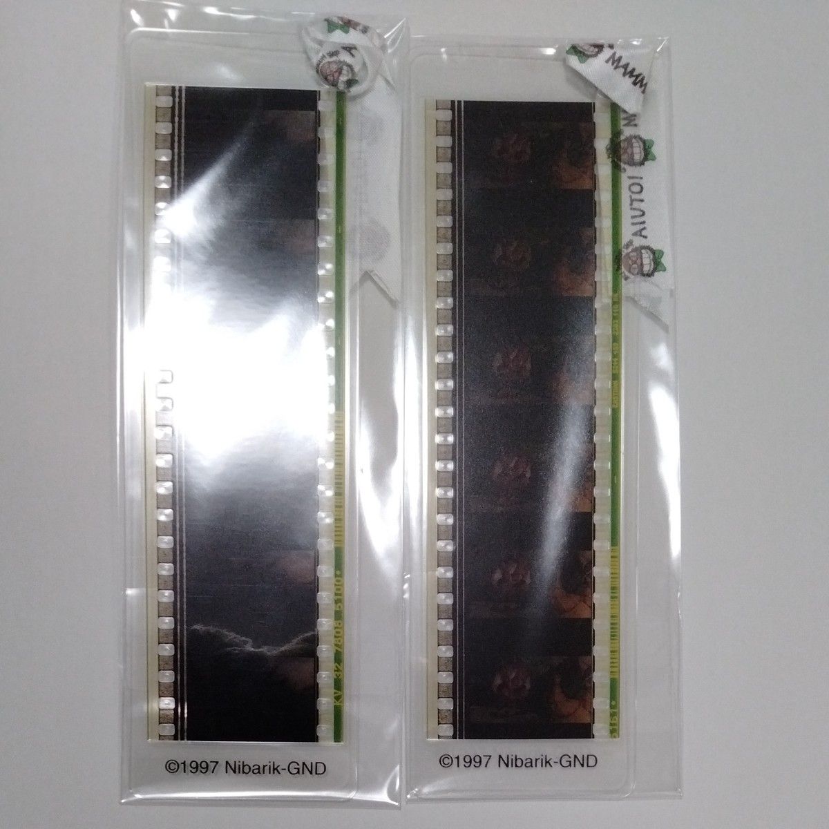 もののけ姫 フィルムブックマーカー 2枚セット 三鷹の森ジブリ もののけ姫 フィルムブックマーカー 2枚セット 三鷹の森ジブリ