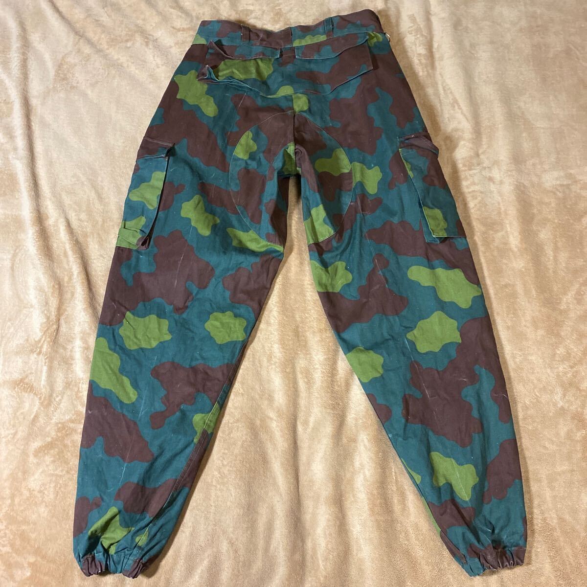  the truth thing USED Italy army palato LOOPER pants saury ruko camouflage -ju size 1 old clothes 