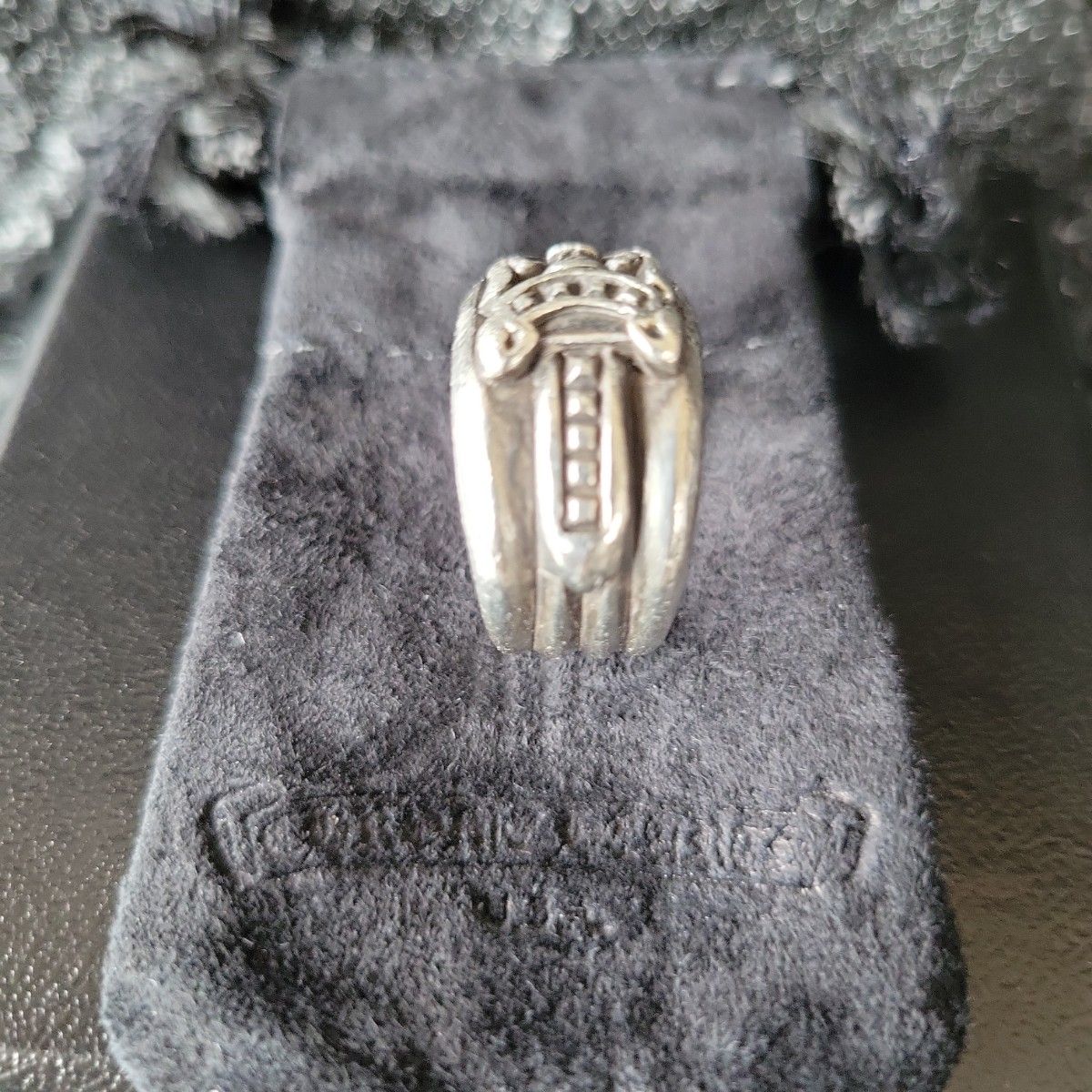 クロムハーツ ダガーリング16号 正規品 CHROMEHEARTS シルバー クロムハーツ ダガーリング16号 正規品 CHROMEHEARTS シルバー
