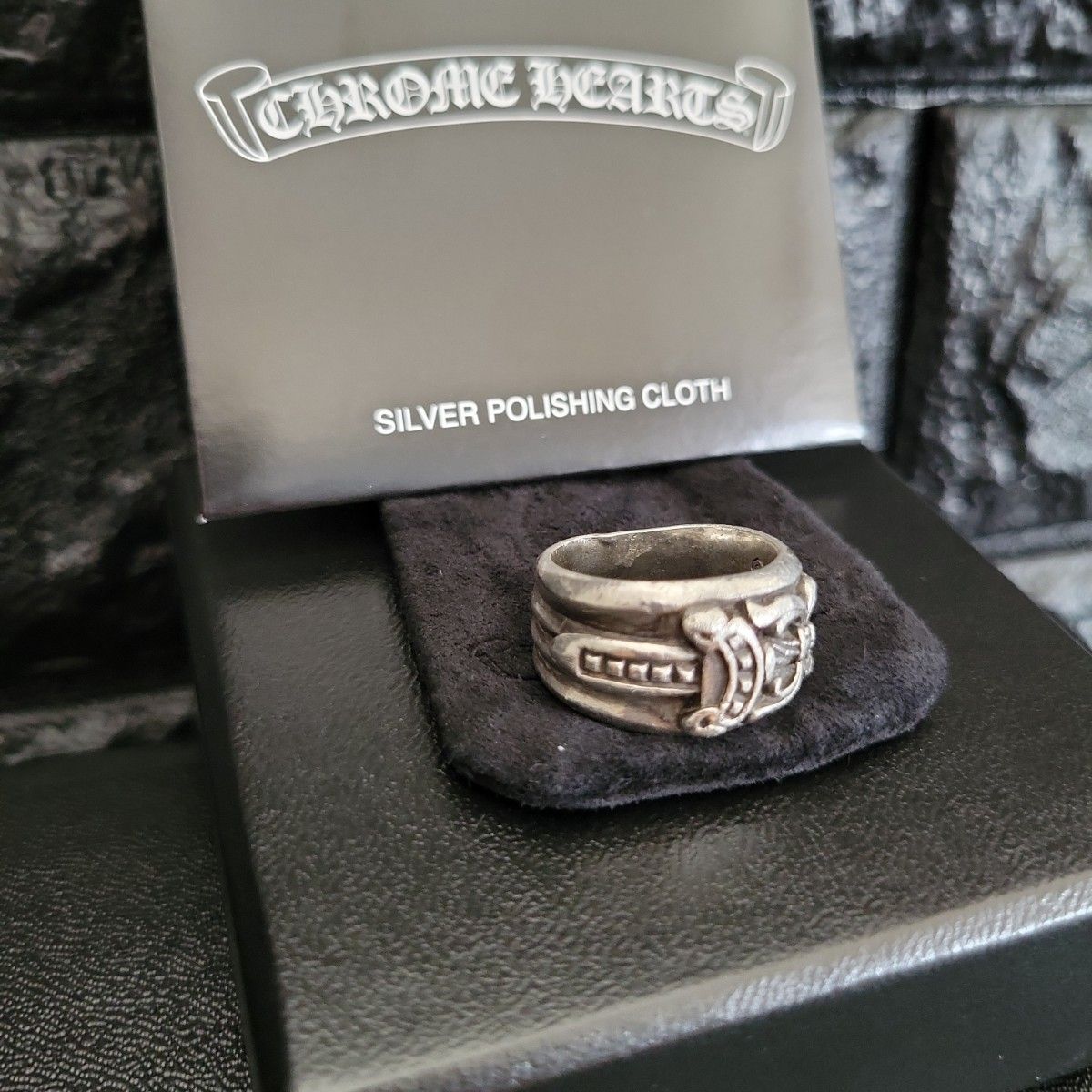 クロムハーツ ダガーリング16号 正規品 CHROMEHEARTS シルバー クロムハーツ ダガーリング16号 正規品 CHROMEHEARTS シルバー