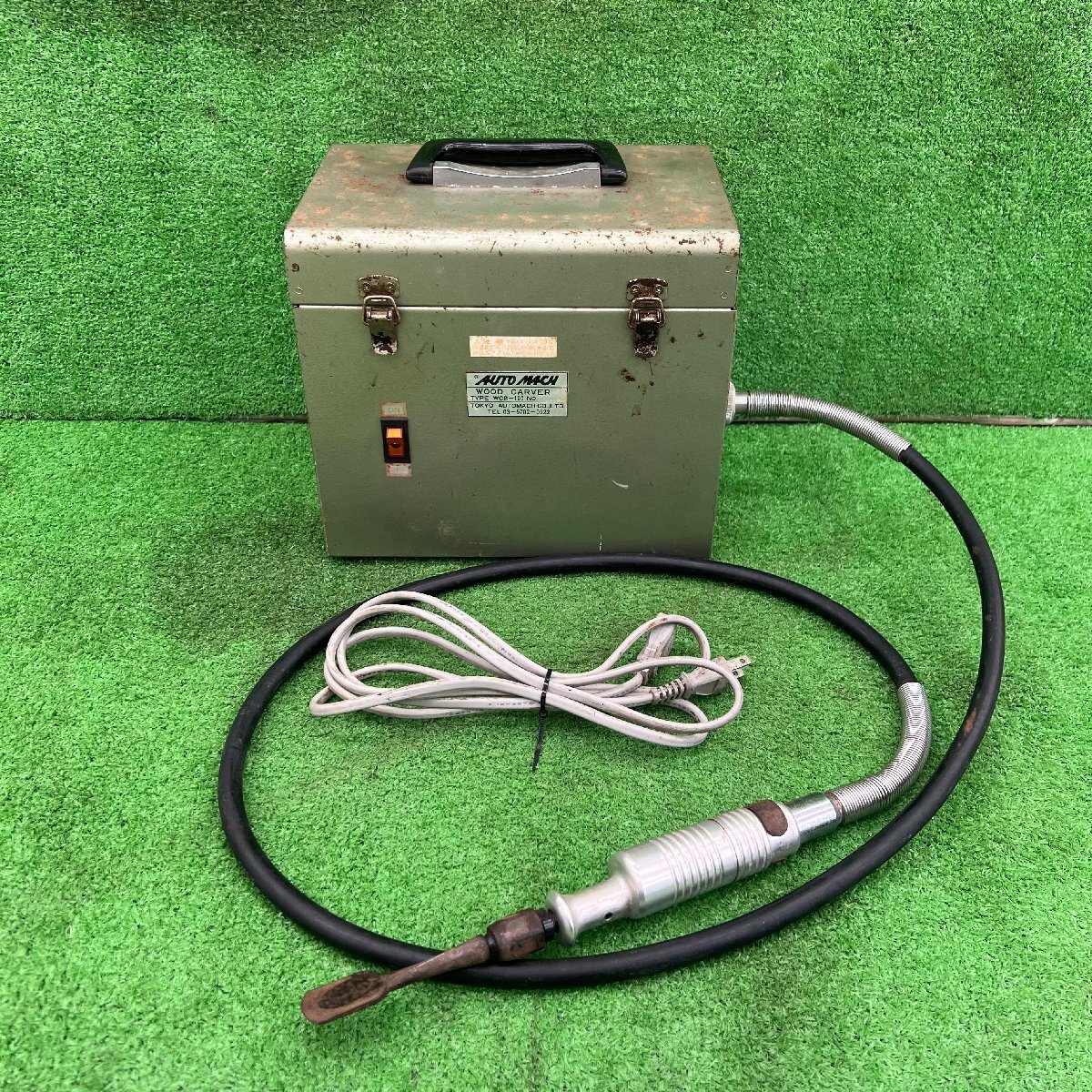 東京オートマック ニューウッドカーバ WCS-100 電動木彫機（現状渡し）