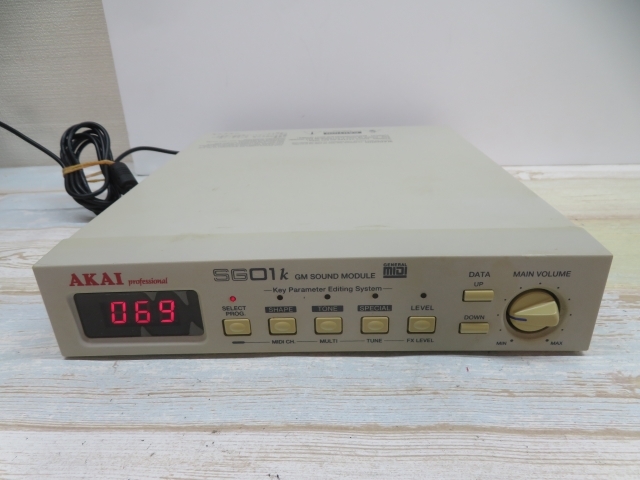 AKAI SG01k GM SOUND MODULE 音源モジュール AKAI SG01v サウンド