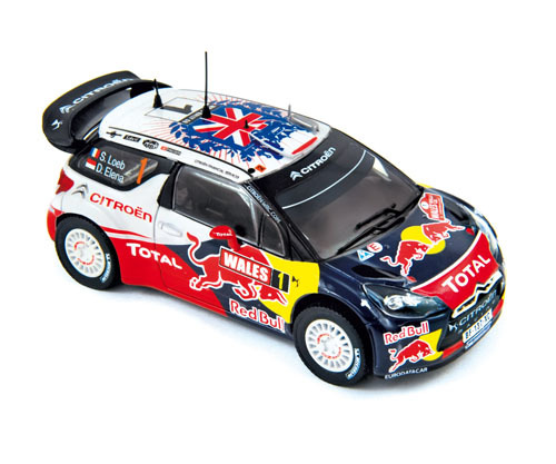 ■ノレブ 1/43 2011 シトロエンDS3 WRC #1 S.ローブ ラリーGB