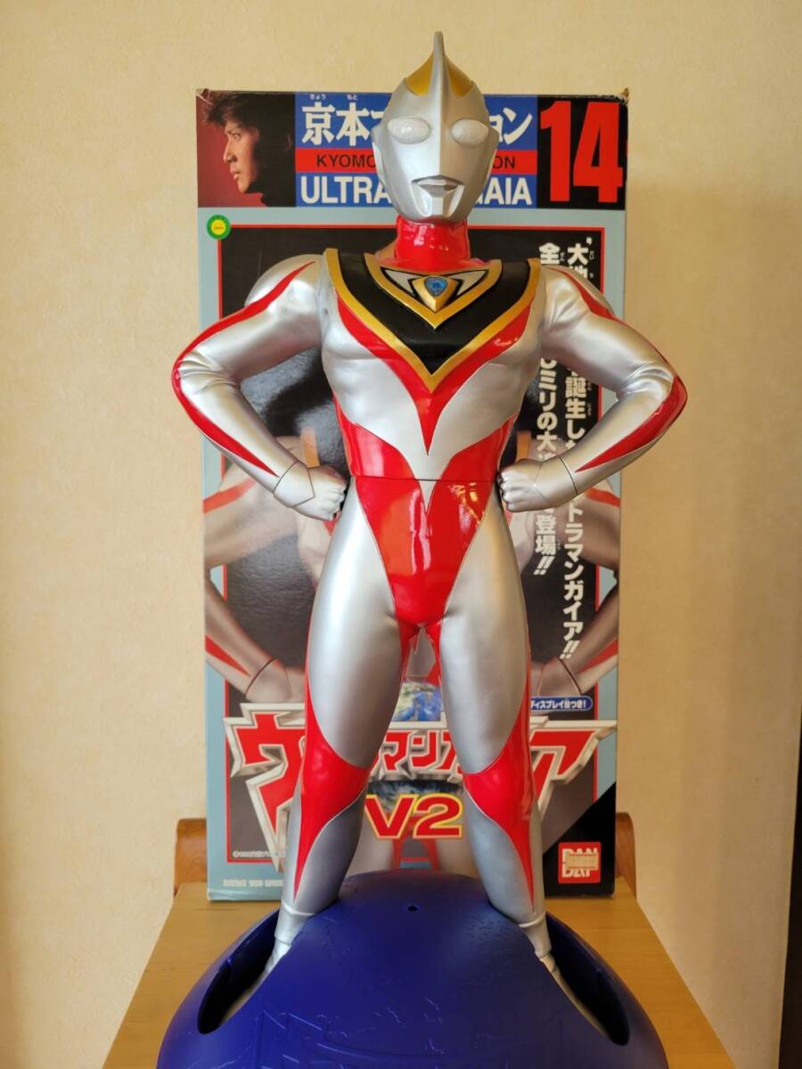  Ultraman Gaya V2 BANDAI столица книга@ коллекция 14 общая длина 480. с ящиком 