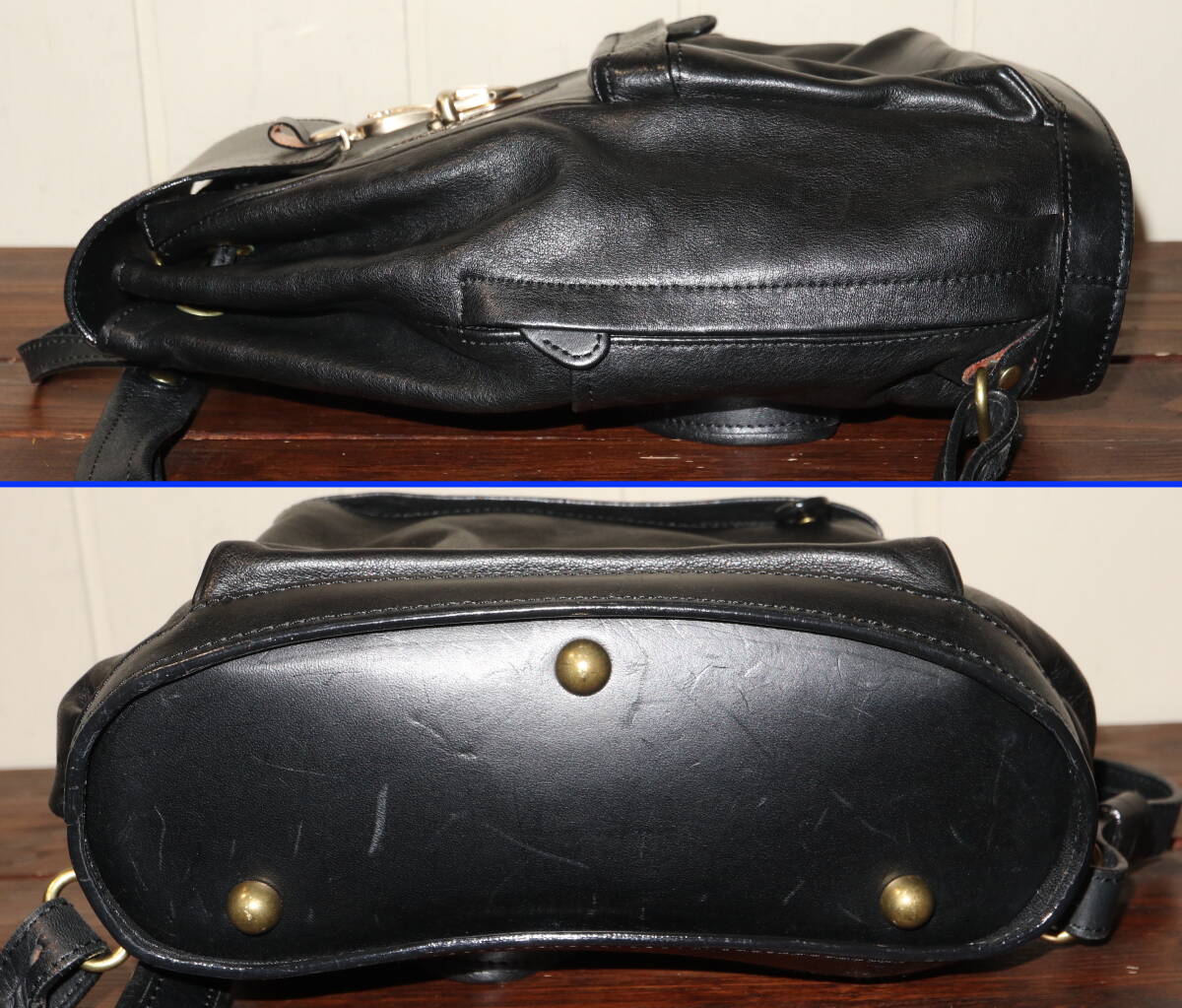 鞄のいたがき Leather craft by Emi ITAGAKI リュックサック 鞄のいたがき Leather craft by Emi ITAGAKI リュックサック