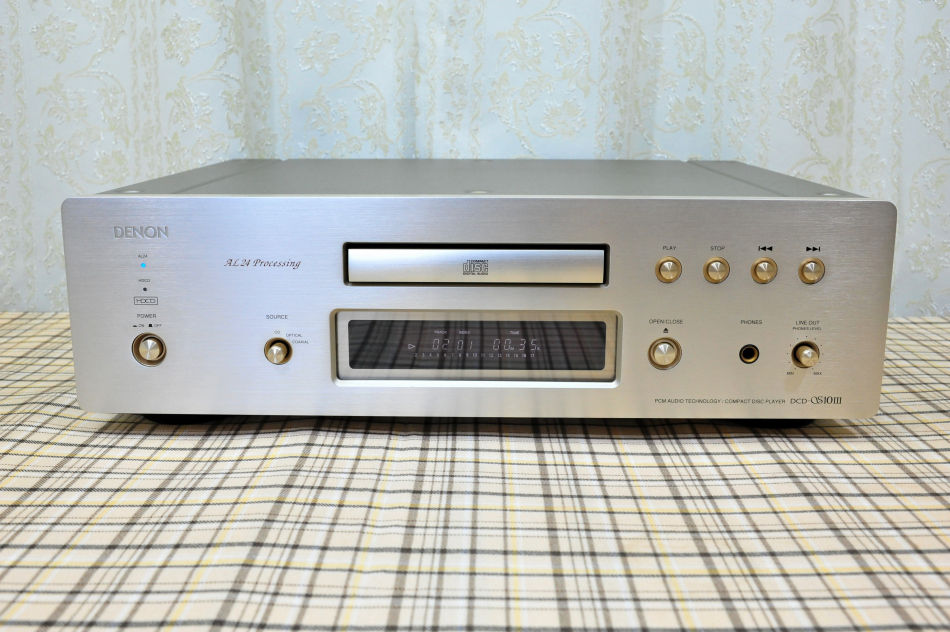 [18328]DENON Denon DCD-S10III service being completed work properly finest quality beautiful goods pick up *to lable to new goods 
