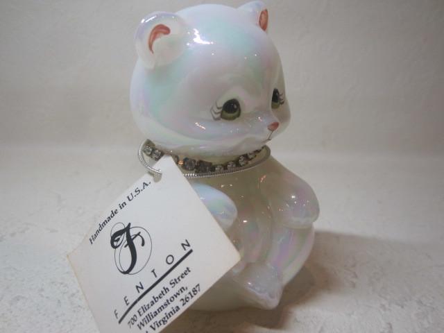 人気ブランドの新作 Fenton フェントン フェントン社】ビンテージ Glass Art 工芸ガラス