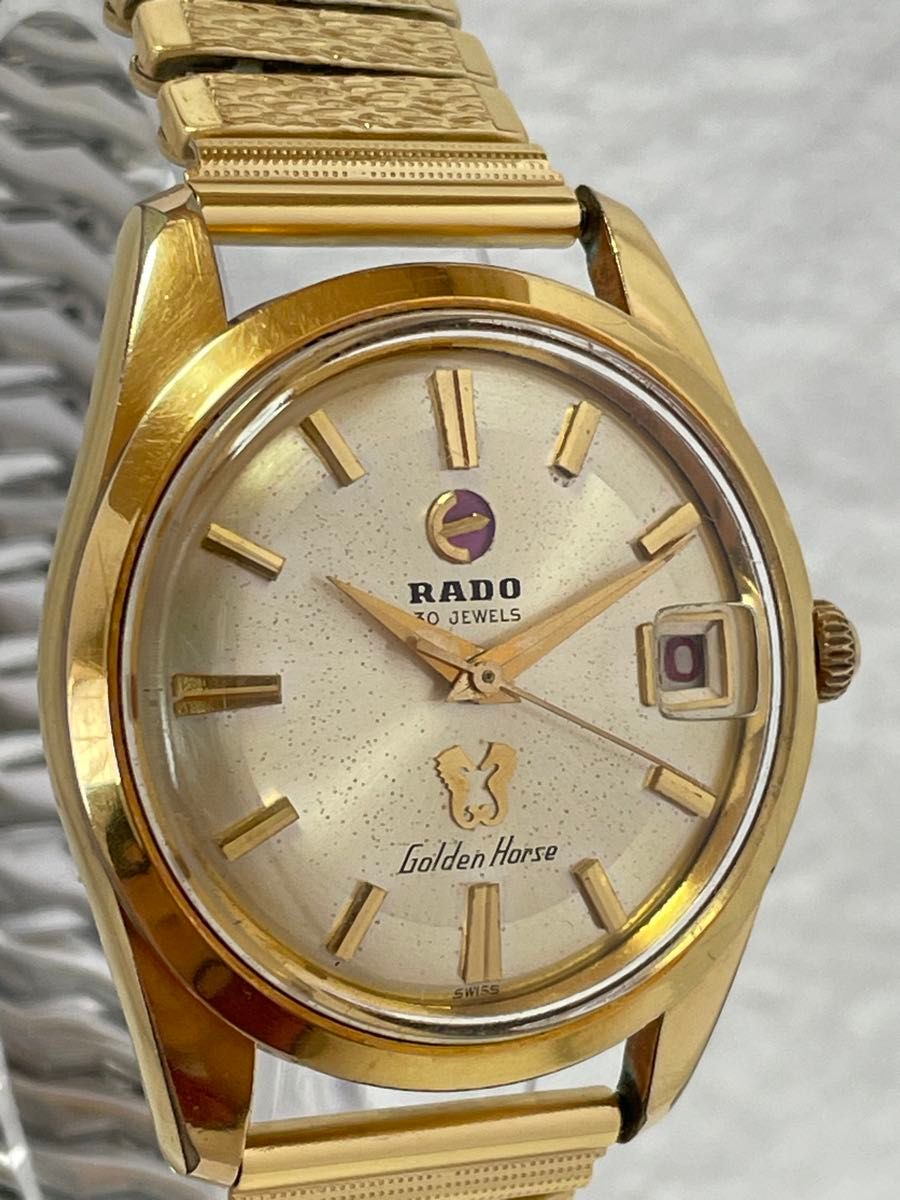 人気商品の ラドー 美品】RADO ゴールデンホース 345602 自動巻き【343942 ラドー