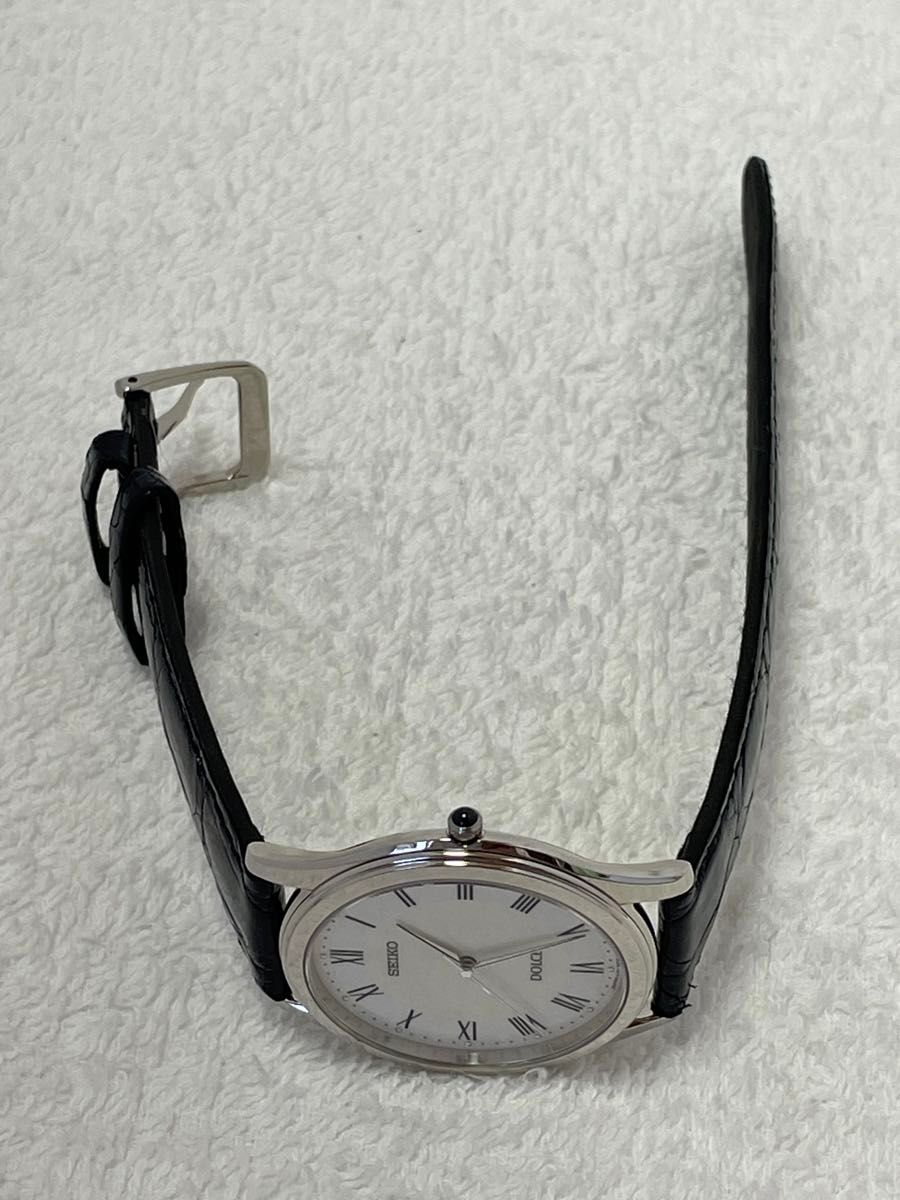 美品】SEIKO セイコー ドルチェ クォーツ【8J41-8010】文字盤 美品】SEIKO セイコー ドルチェ クォーツ【8J41-8010】文字盤