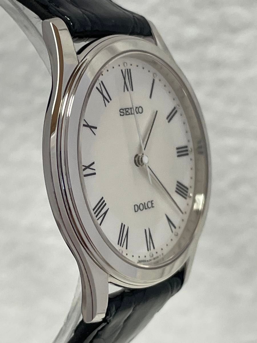 美品】SEIKO セイコー ドルチェ クォーツ【8J41-8010】文字盤 美品】SEIKO セイコー ドルチェ クォーツ【8J41-8010】文字盤