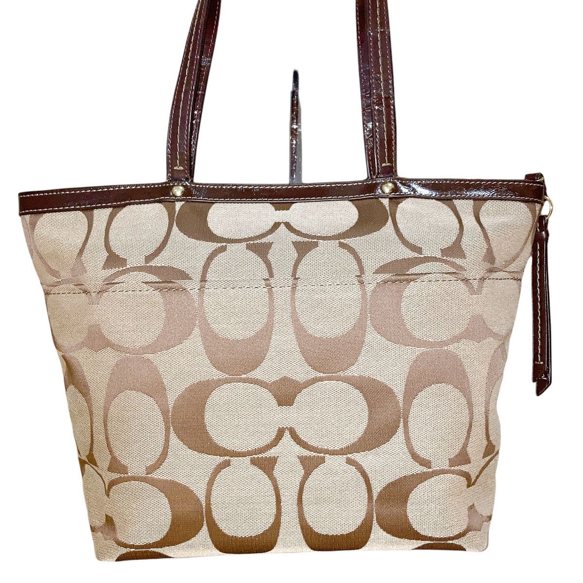 COACH コーチ トートバッグ 肩掛け シグネチャー キャンバス COACH コーチ トートバッグ 肩掛け シグネチャー キャンバス