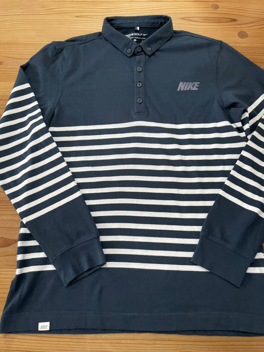 送料込み NIKE GOLF 長袖ポロシャツ Lサイズ ボタンダウン 送料込み NIKE GOLF 長袖ポロシャツ Lサイズ ボタンダウン