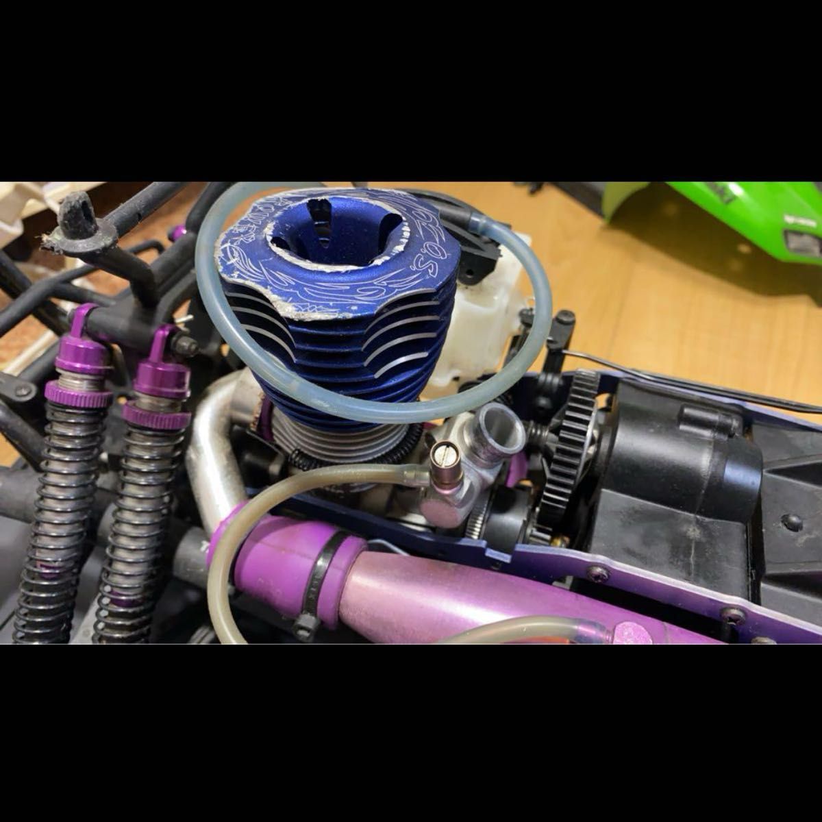 HPI サベージ OS30VG 改造多数 ロトスターター付き 現状渡し HPI サベージ OS30VG 改造多数 ロトスターター付き 現状渡し
