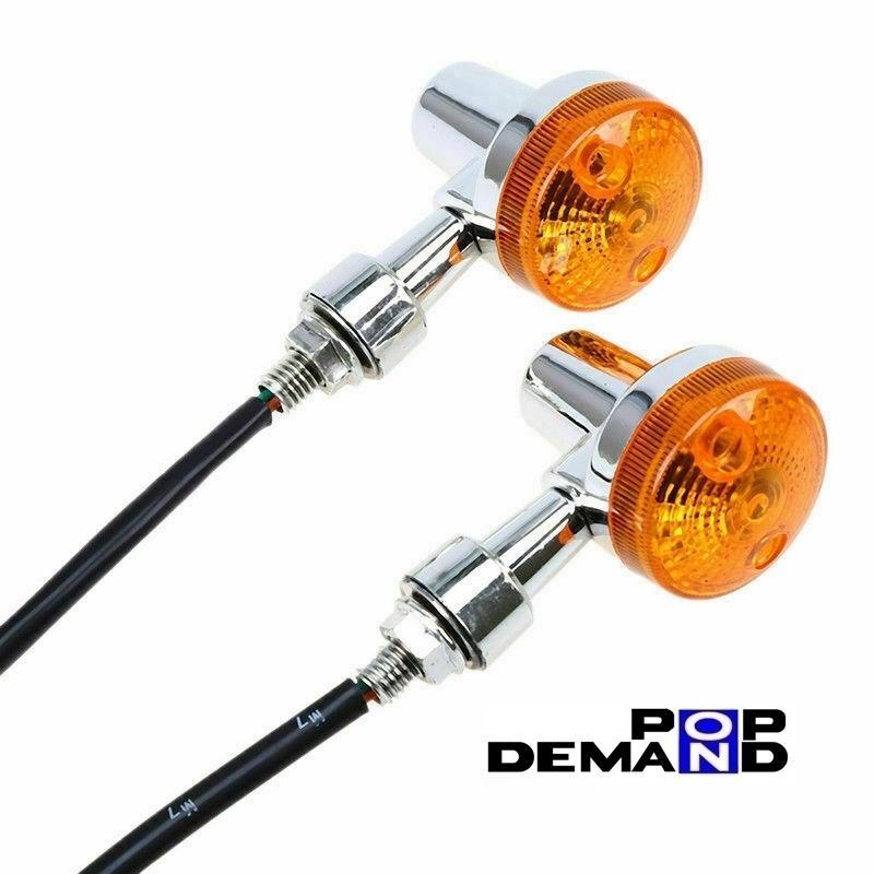 ◇即納◇汎用 メッキ ミニウインカー 12V GSタイプ 2個セット スウィッシュ スウィッシュ リミテッド サルート125