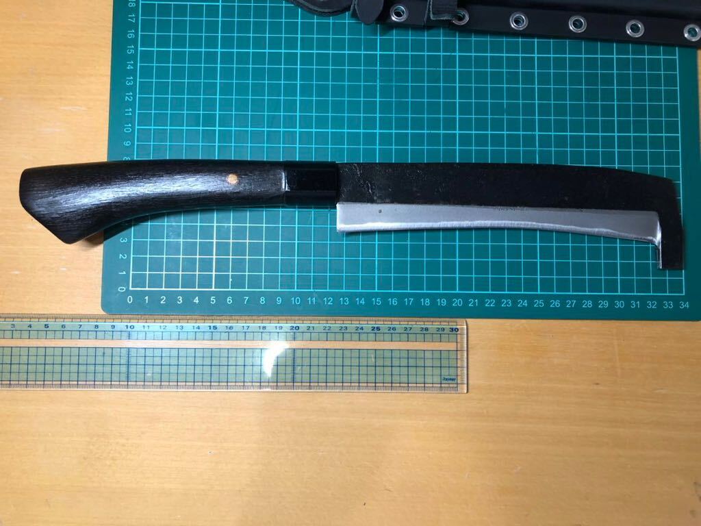 レッドオルカ 鉈 薪割り アウトドア 鞘付き 220mm