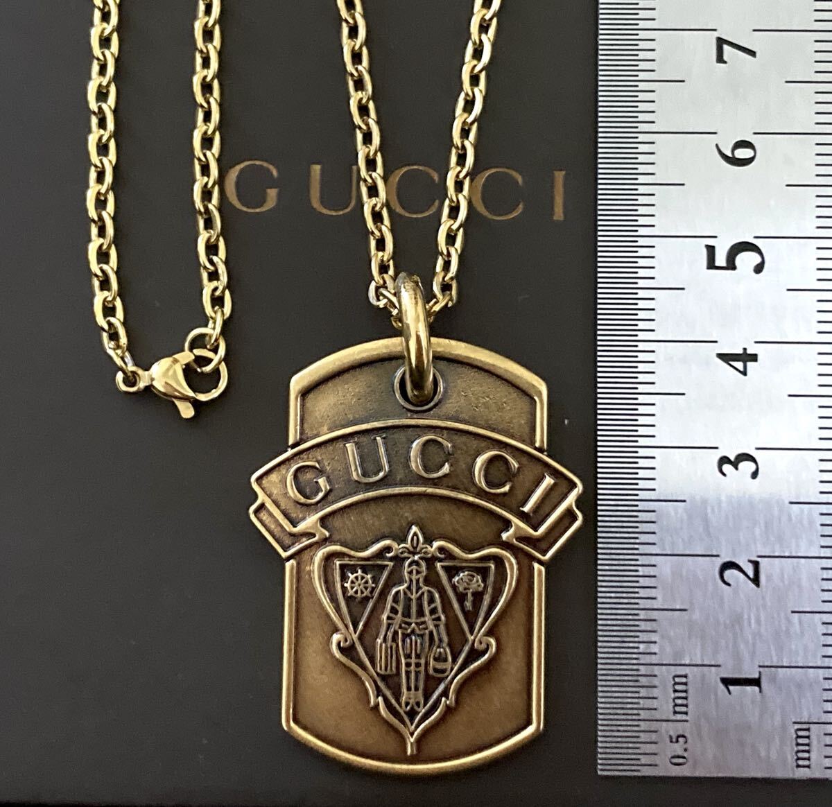 希少/レア GUCCI/グッチ クレスト/プレート/タグ ヴィンテージ 希少/レア GUCCI/グッチ クレスト/プレート/タグ ヴィンテージ