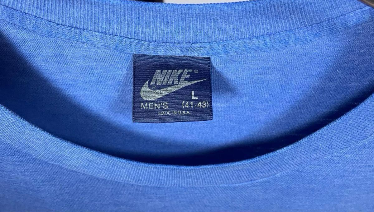 80s VINTAGE NIKE ナイキ 紺タグ カマボコ Tシャツ レア希少品 80s VINTAGE NIKE ナイキ 紺タグ カマボコ Tシャツ レア希少品