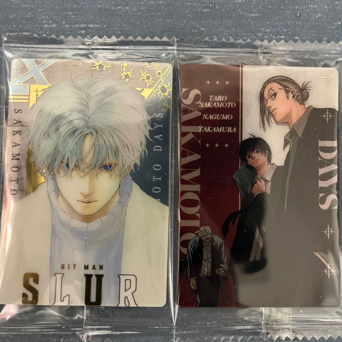 SAKAMOTO DAYS サカモトデイズ ウエハース カード2枚セット SAKAMOTO DAYS サカモトデイズ ウエハース カード2枚セット