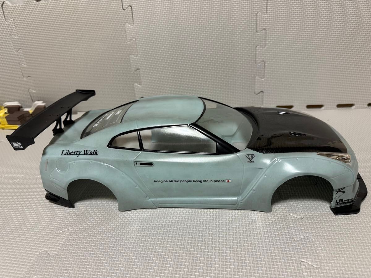 ラジコンボディ 1/10 TEAM-TESUJN NISSAN R35 GT-R LBWK ラジコンボディ 1/10 TEAM-TESUJN NISSAN R35 GT-R LBWK