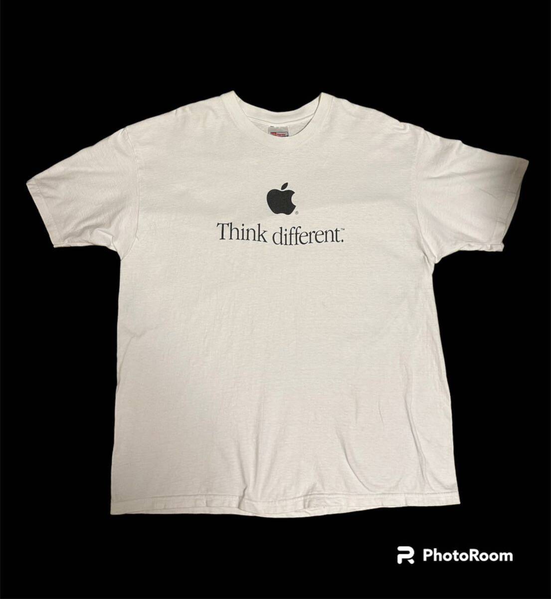 Apple Think different バレンシアガ 企業Tシャツ 90s Apple Think different バレンシアガ 企業Tシャツ 90s