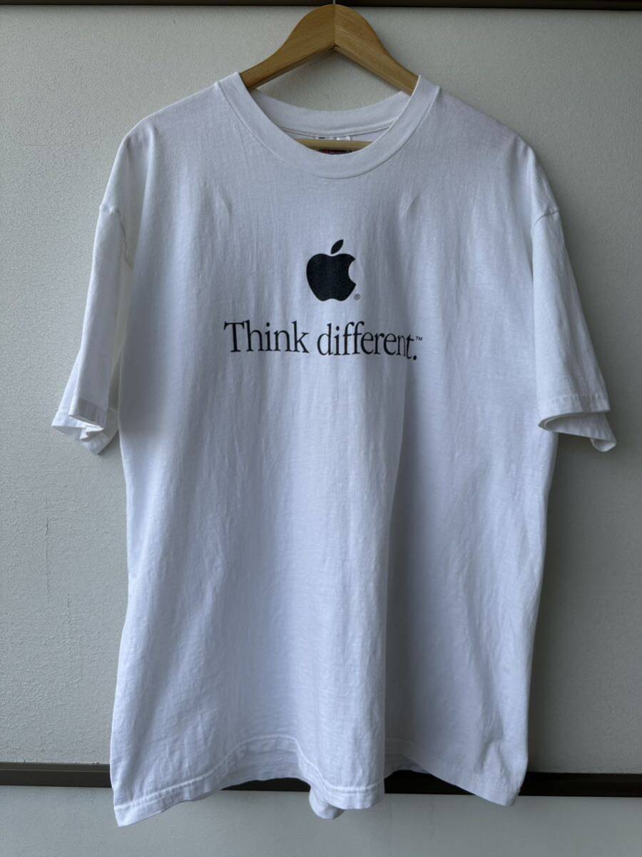 Apple Think different バレンシアガ 企業Tシャツ 90s Apple Think different バレンシアガ 企業Tシャツ 90s