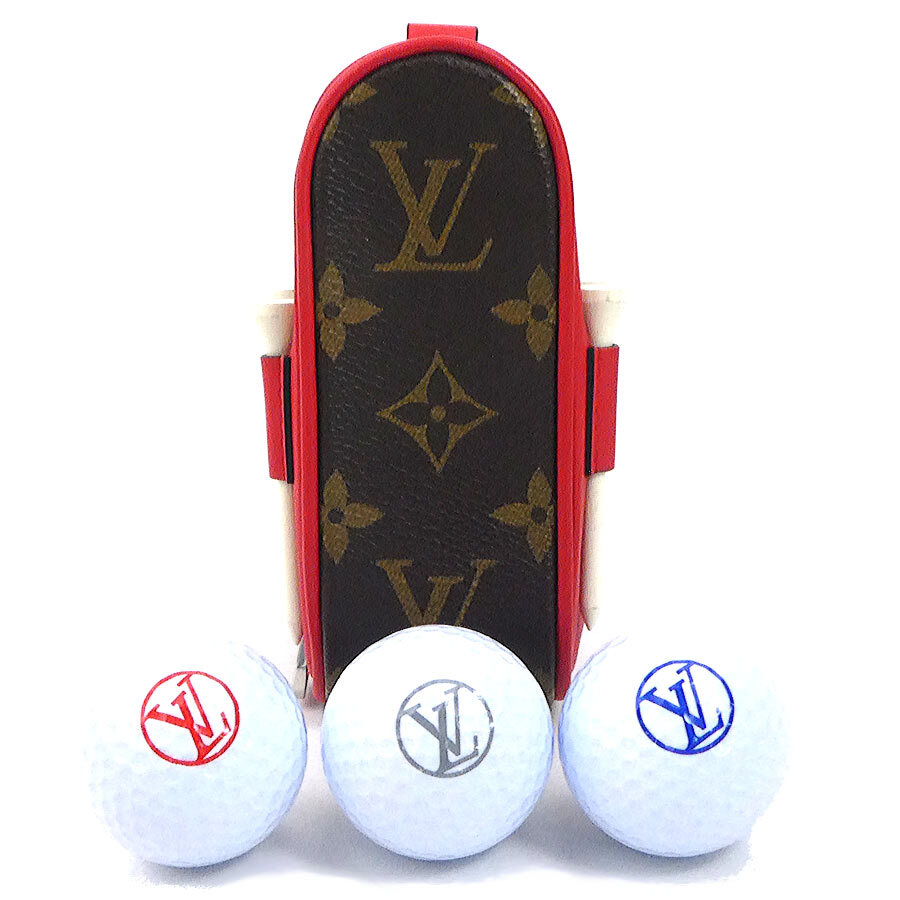 ルイ ヴィトン LOUIS VUITTON ゴルフボール&ティーセット ルイ ヴィトン LOUIS VUITTON ゴルフボール&ティーセット
