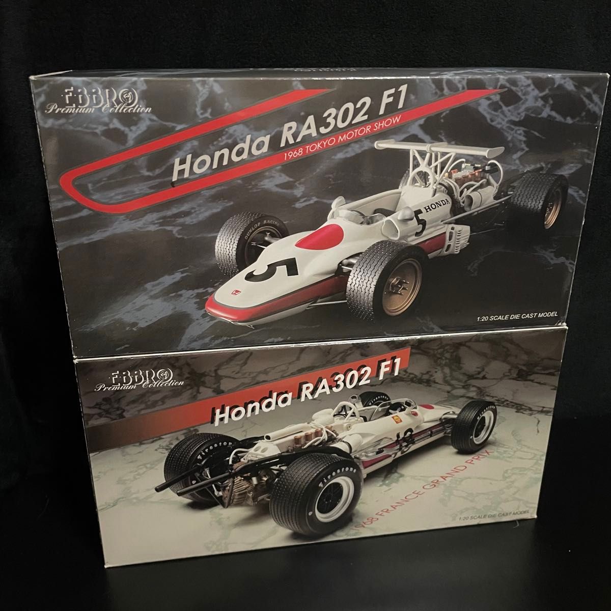 1/20 EBBRO ホンダ RA302 テスト仕様 本戦仕様 2台セット|Yahoo 1/20 EBBRO ホンダ RA302 テスト仕様 本戦仕様 2台セット|Yahoo