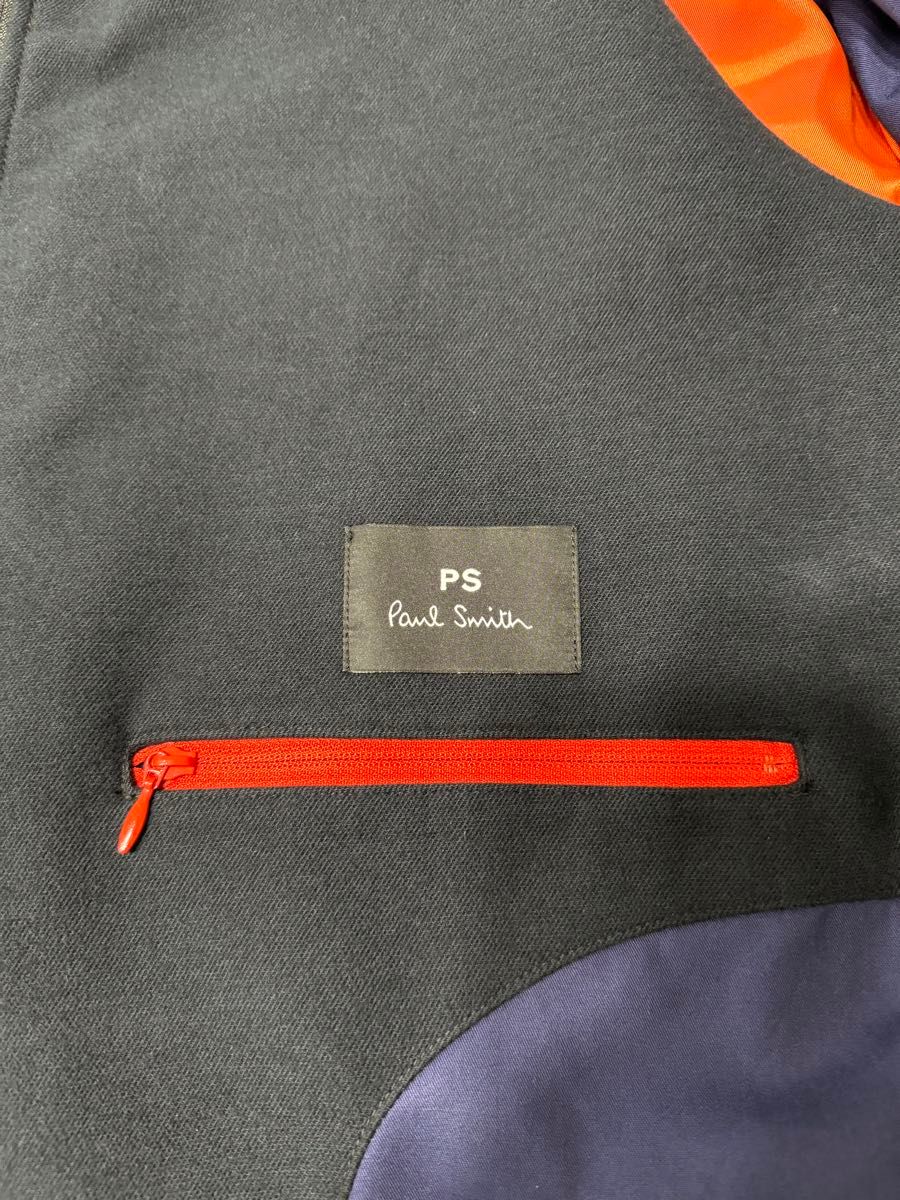 Paul Smith ダブル ジップ ブルゾン ブラック ジャケット ポール Paul Smith ダブル ジップ ブルゾン ブラック ジャケット ポール