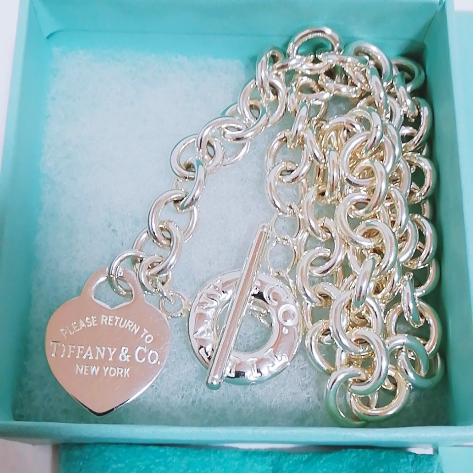 激安 超特価商店街 送料無料 【希少】TIFFANY&Co ティファニー リターン トゥ ネックレス、ペンダント、チョーカー