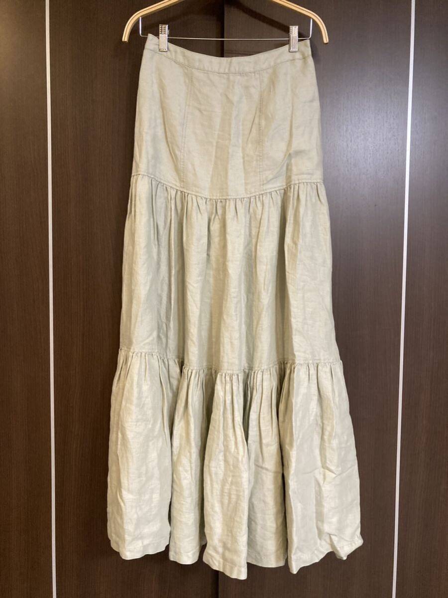◆Ralph Lauren 23AW◆ハーレー プリーツ マキシ スカート◆ ロングスカートLAUREN RALPH LAURENラルフローレンマキシ