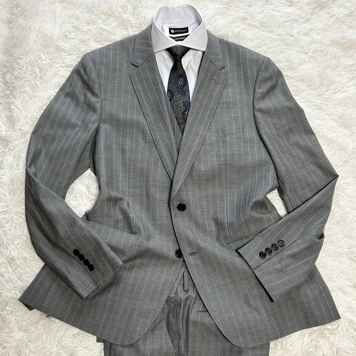 【希少】 Paul Smith ポールスミス ロロピアーナ セットアップ 美品/大きいサイズ】ポールスミス ロロピアーナ スリーピース