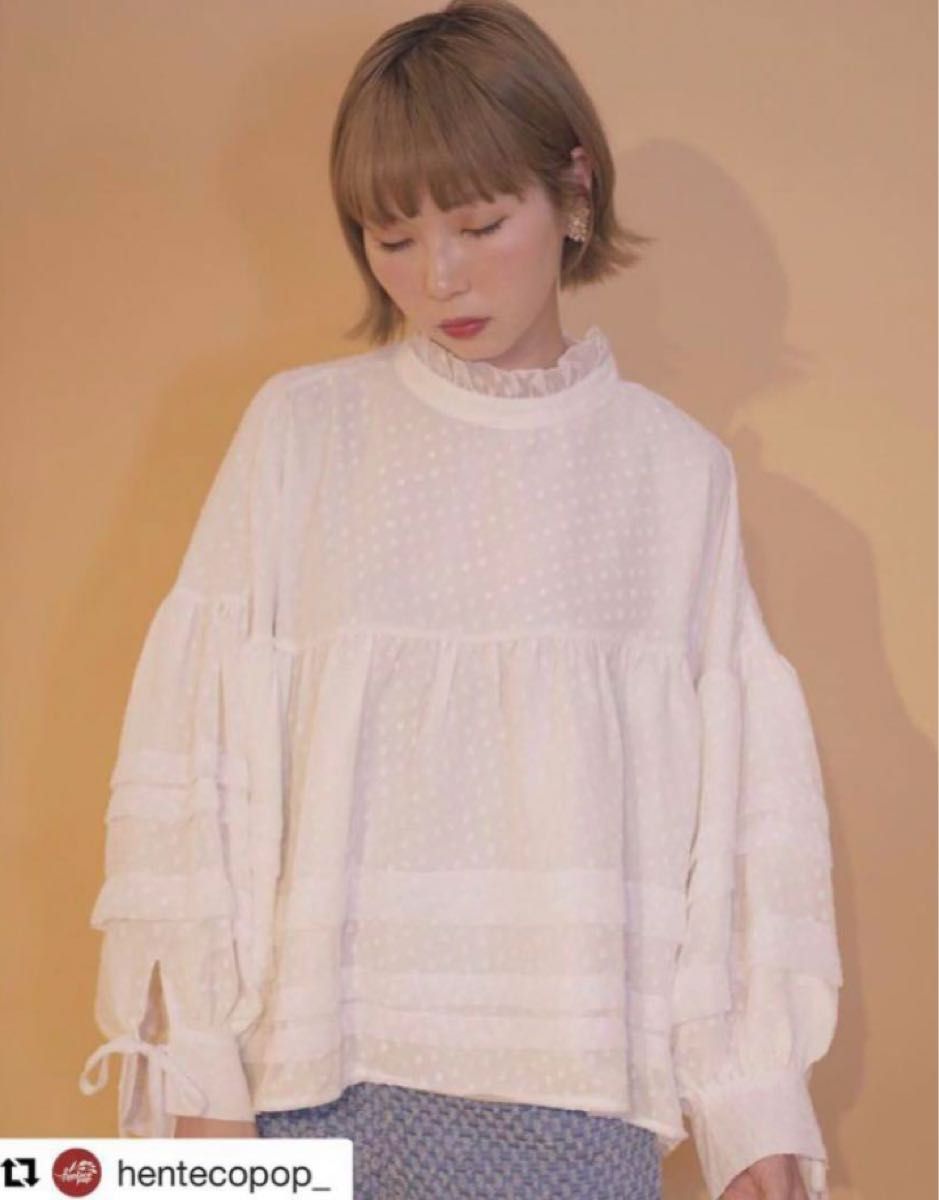 美品】あさぎーにょ henteco pop 長袖ブラウス Poppy|Yahoo 美品】あさぎーにょ henteco pop 長袖ブラウス Poppy|Yahoo
