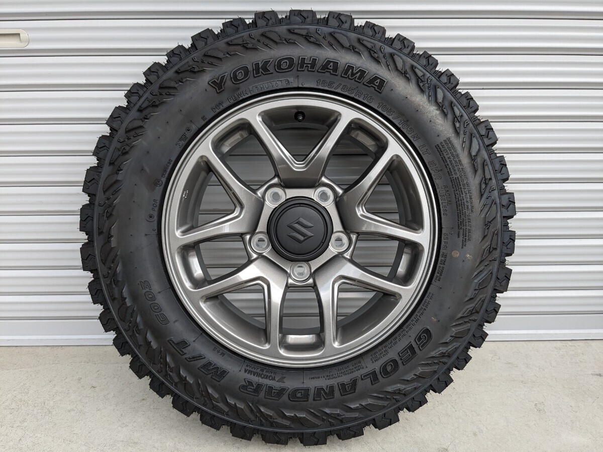 新車外しジムニーJB64 純正ホイール&タイヤ5本セット 新車外し JB64ジムニー 純正ホイールタイヤ 5本セット