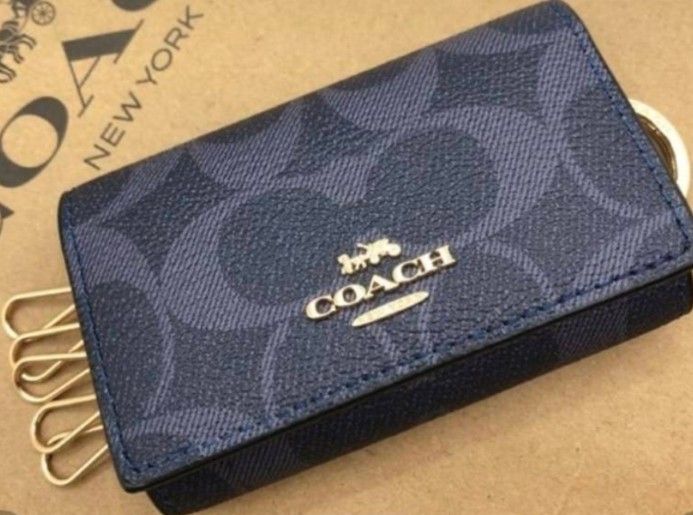 【匿名配送】ギフトに人気☆COACH 5連 キー ケース 新品未使用コーチ COACH キーケース 5連 リング|Yahoo!フリマ