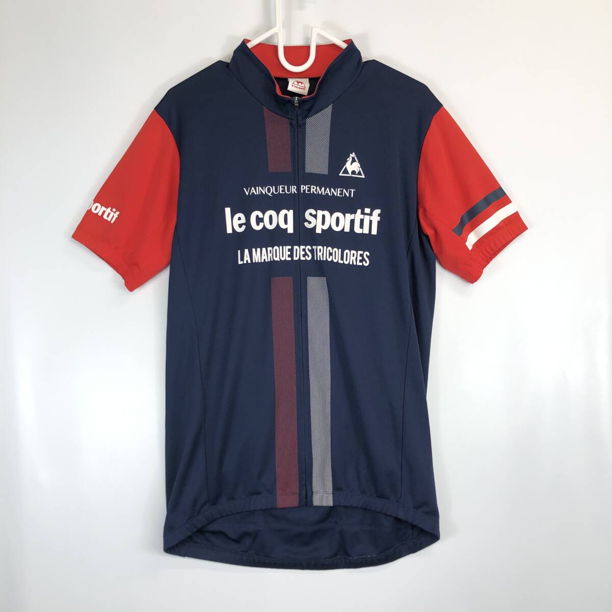 ルコックスポルティフ 半袖サイクルジャージ ダークネイビー ルコックスポルティフ 半袖サイクルジャージ ダークネイビー