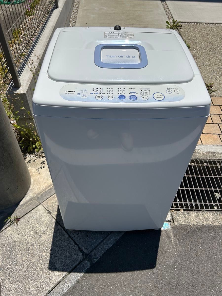 未使用】東芝 全自動洗濯機 AW-42SC 2007年製|Yahoo!フリマ(旧 未使用】東芝 全自動洗濯機 AW-42SC 2007年製|Yahoo!フリマ(旧