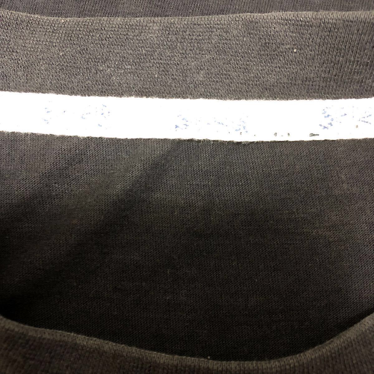 【 レア 】90's Chicago BLACKHAWKS シカゴ ブラックホークス Tシャツ Lサイズ アイスホッケー ビンテージ ブラック_画像3