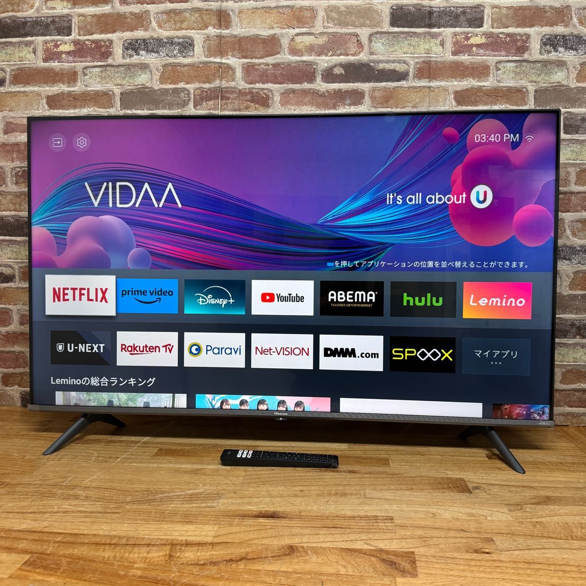 ハイセンス 50インチ 4Kチューナー内蔵 液晶テレビ 50A65G HDR10 ハイセンス 50インチ 4Kチューナー内蔵 液晶テレビ 50A65G HDR10