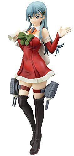 【中古】セガ 艦隊これくしょん -艦これ- スーパープレミアムフィギュア“鈴谷”クリスマスVer.(プライズ)