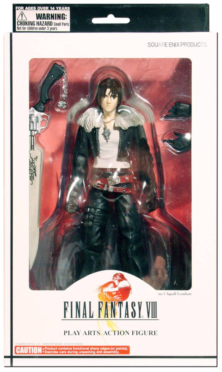 中古】FINAL FANTASY VIII PLAY ARTS スコール・レオンハート 中古】FINAL FANTASY VIII PLAY ARTS スコール・レオンハート