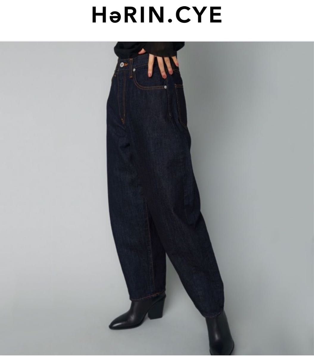 HeRIN CYE ヘリンドットサイcocoon denim pants (コクーン HeRIN CYE ヘリンドットサイcocoon denim pants (コクーン