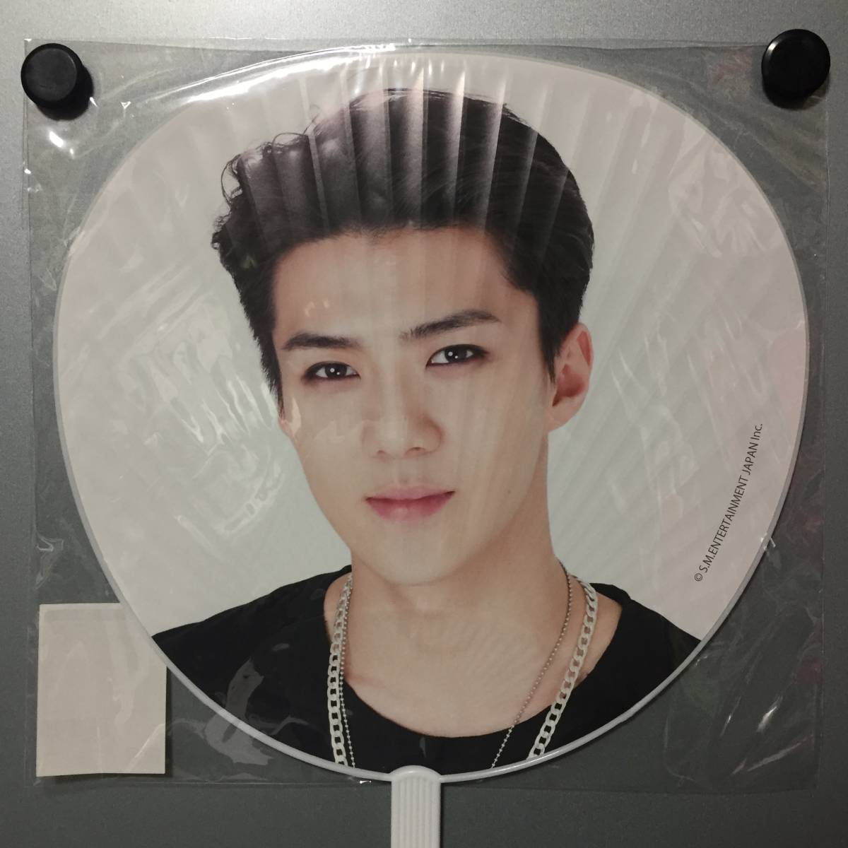  new goods unopened * EXO [ a-nation 2015 ] jumbo "uchiwa" fan sefn*eine official goods Japan limitation complete sale goods 