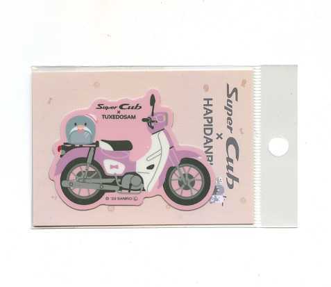 1 листов Sanrio. .....×Super Cub стикер смокинг Sam [ Honda Super Cub наклейка ][LCS1611]