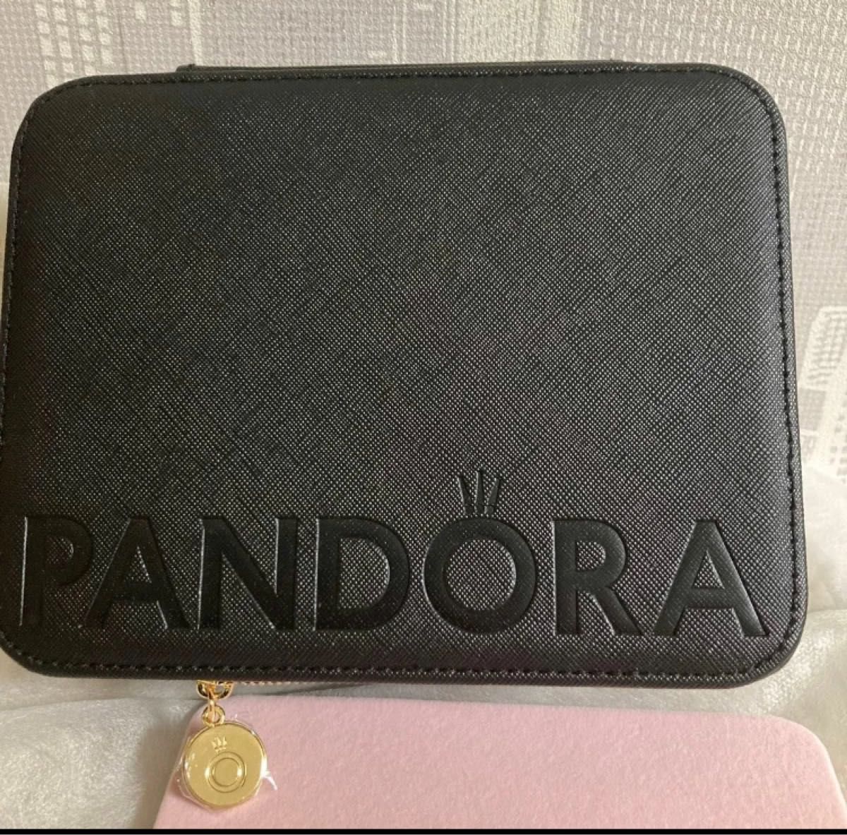 新品未使用】 PANDORA パンドラ Black-Pink Jewelry Box 新品未使用】 PANDORA パンドラ Black-Pink Jewelry Box