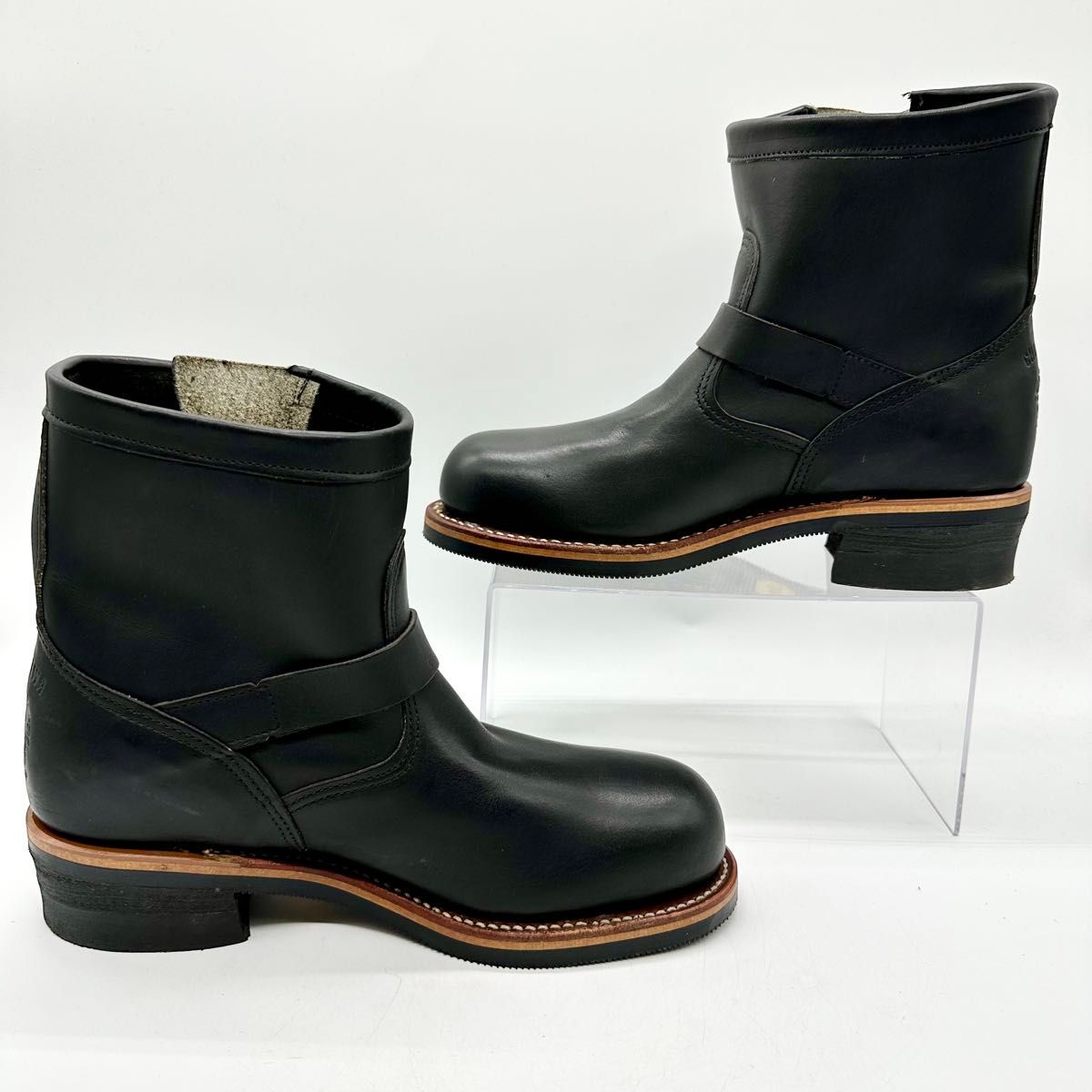 チペワ Chippewa エンジニアブーツ 7 1/2E 良品 25 5cm ブラック チペワ Chippewa エンジニアブーツ 7 1/2E 良品 25 5cm ブラック